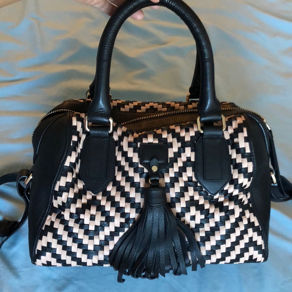 Cole Haan Black Vachetta Satchel
